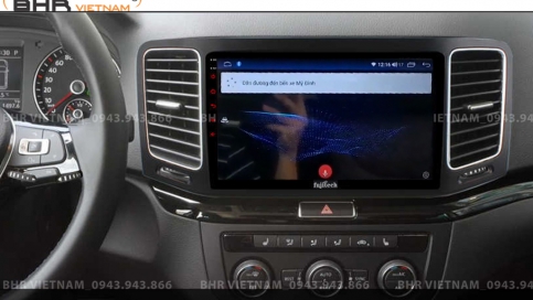 Màn hình DVD Android xe Volkswagen Sharan 2010 - nay | Fujitech 